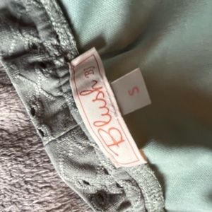 I am selling a mint color tank top from bj